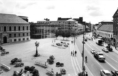 Stortorget i Lund 1971